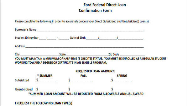 undergraduate direct loan