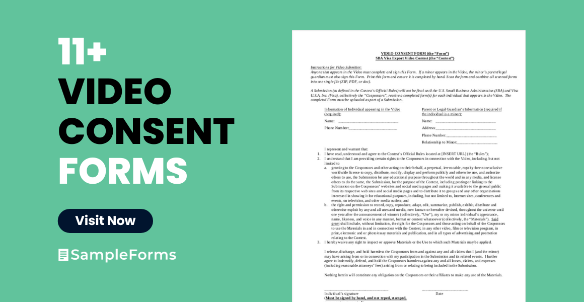 video consent form