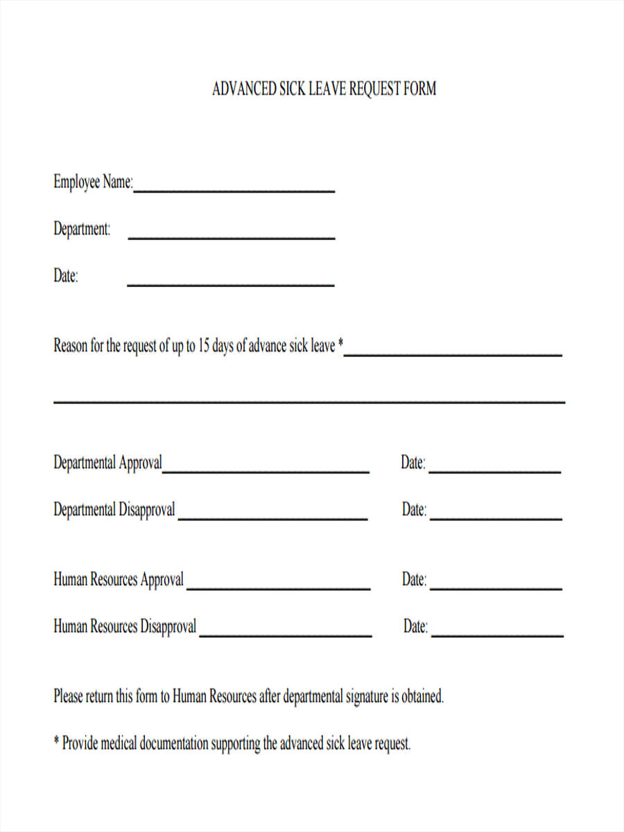 Leave Request Template