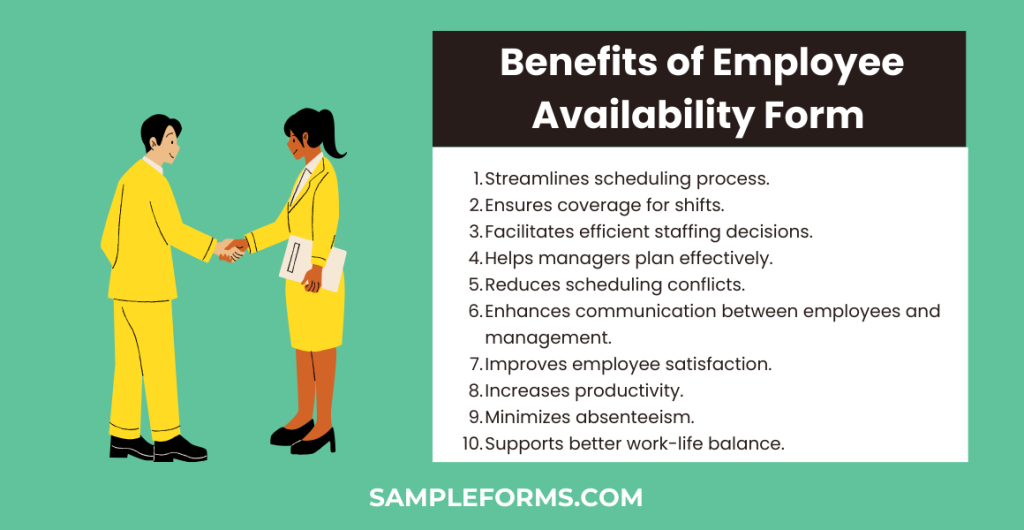 benefits of employee availability form 1024x530