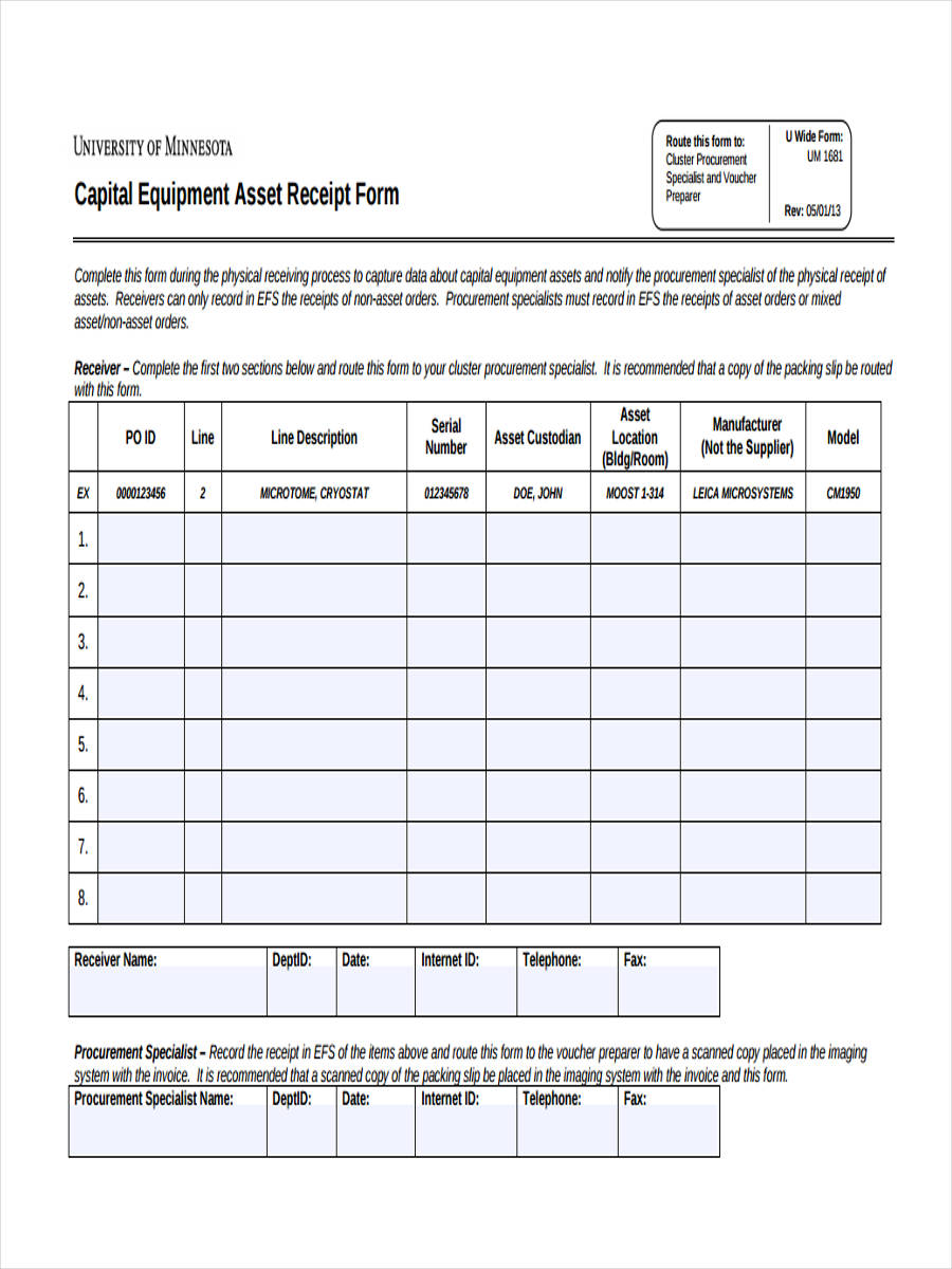 capital equipment asset receipt1