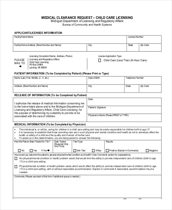 FREE 28+ Clearance Forms in PDF Ms Word