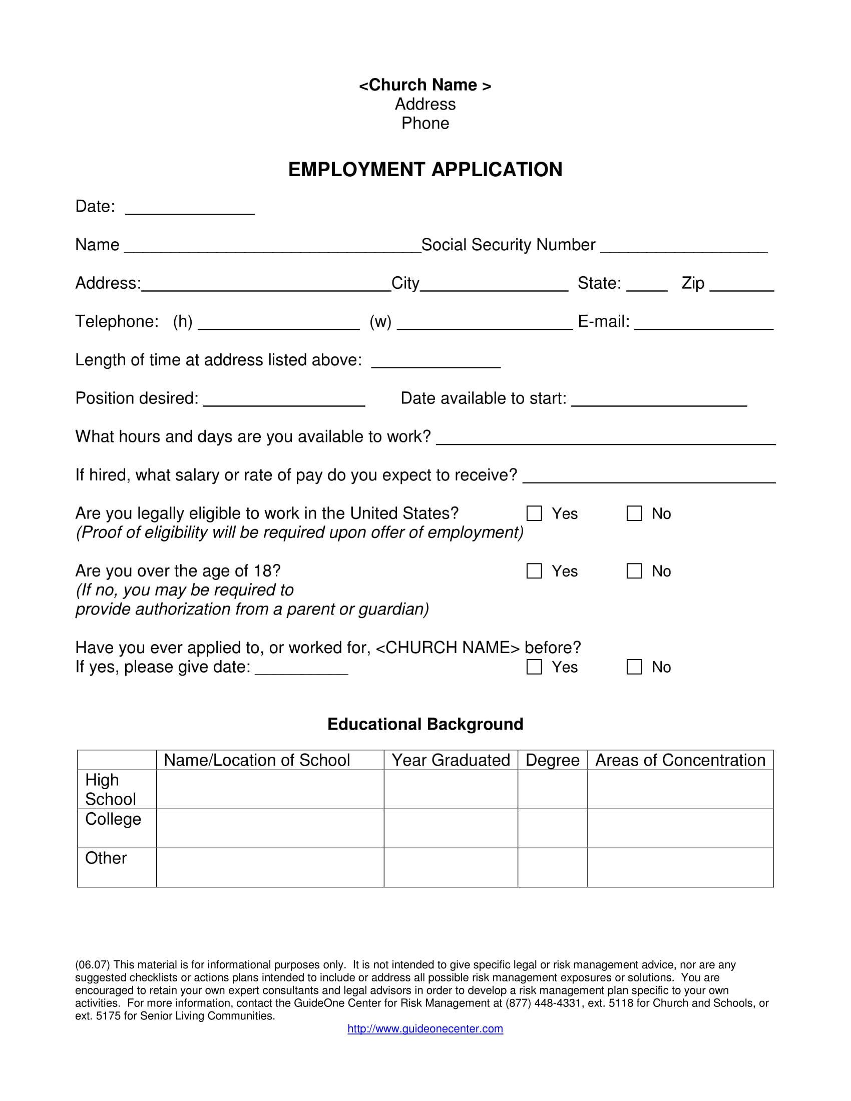 FREE 43 Kinds Of Application Forms In PDF Ms Word Excel