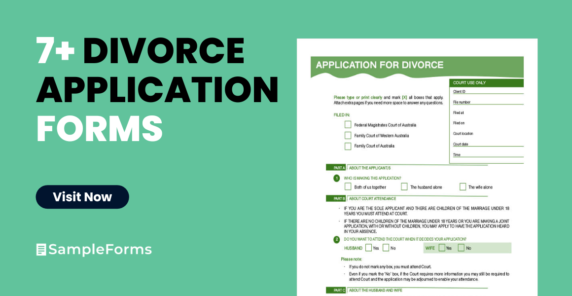 divorces application form