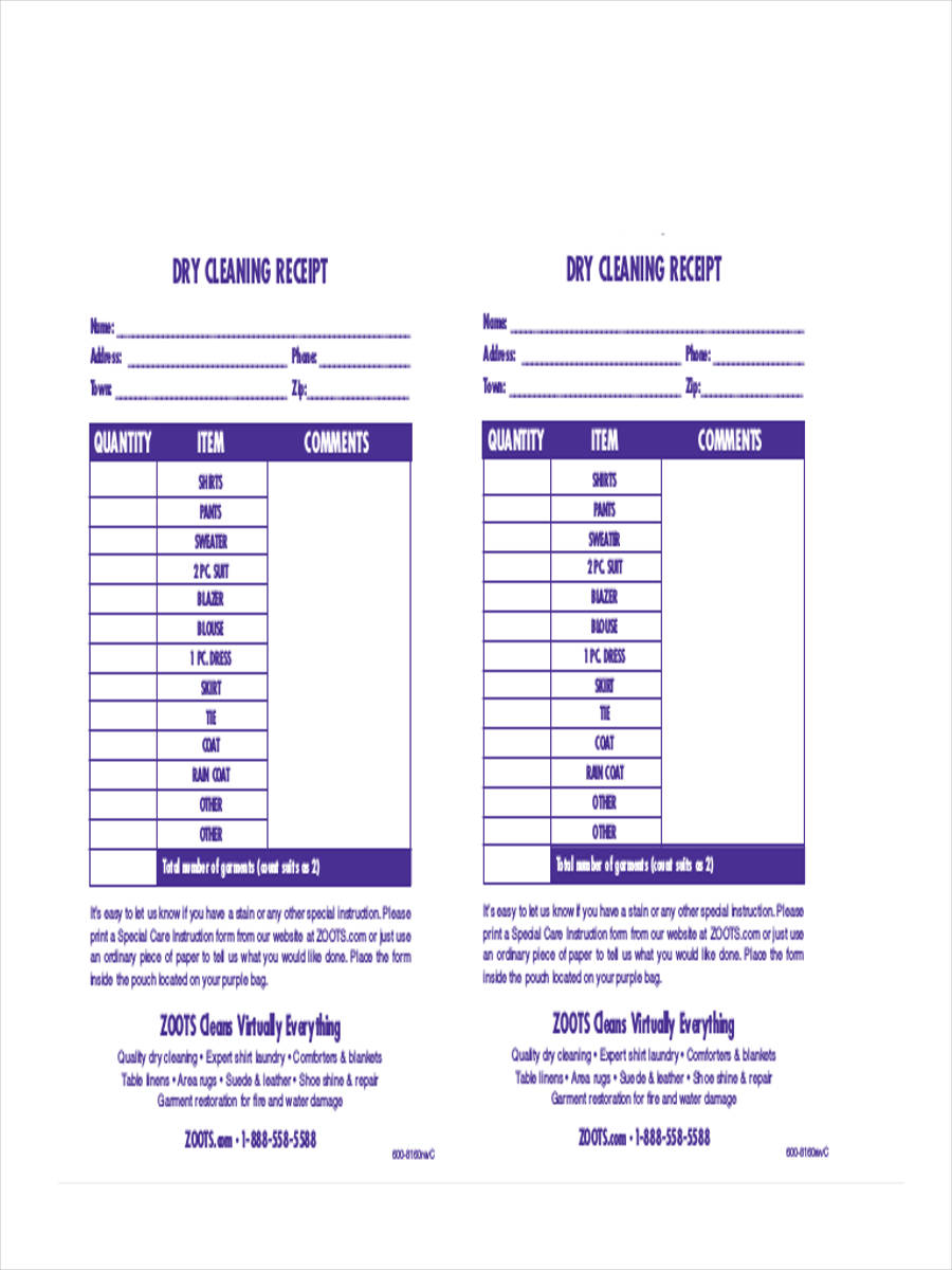 invoice to download form FREE Cleaning Sample  PDF  Forms Receipt  5