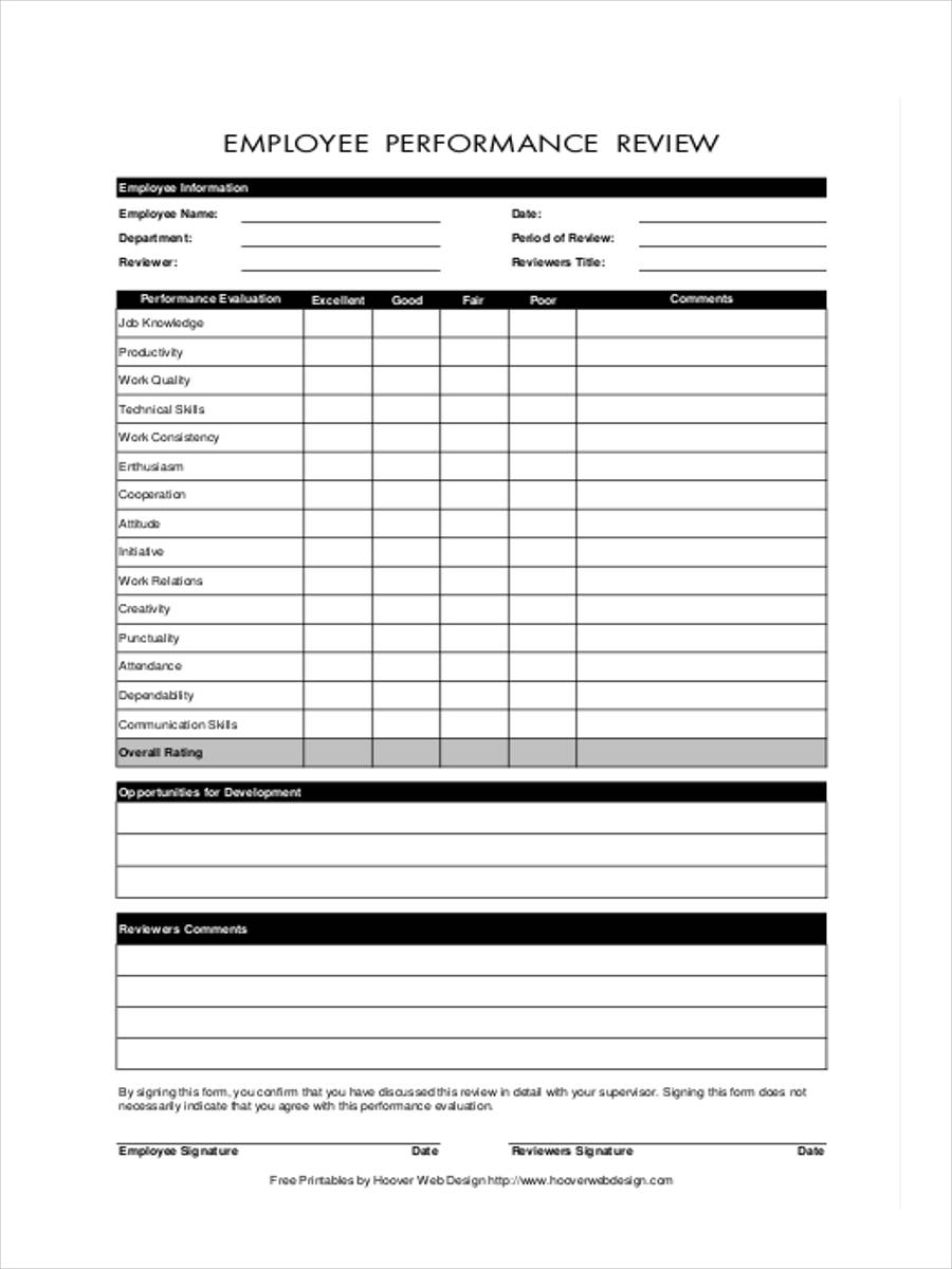 employee performance in pdf