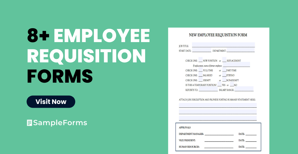 employee requisition form