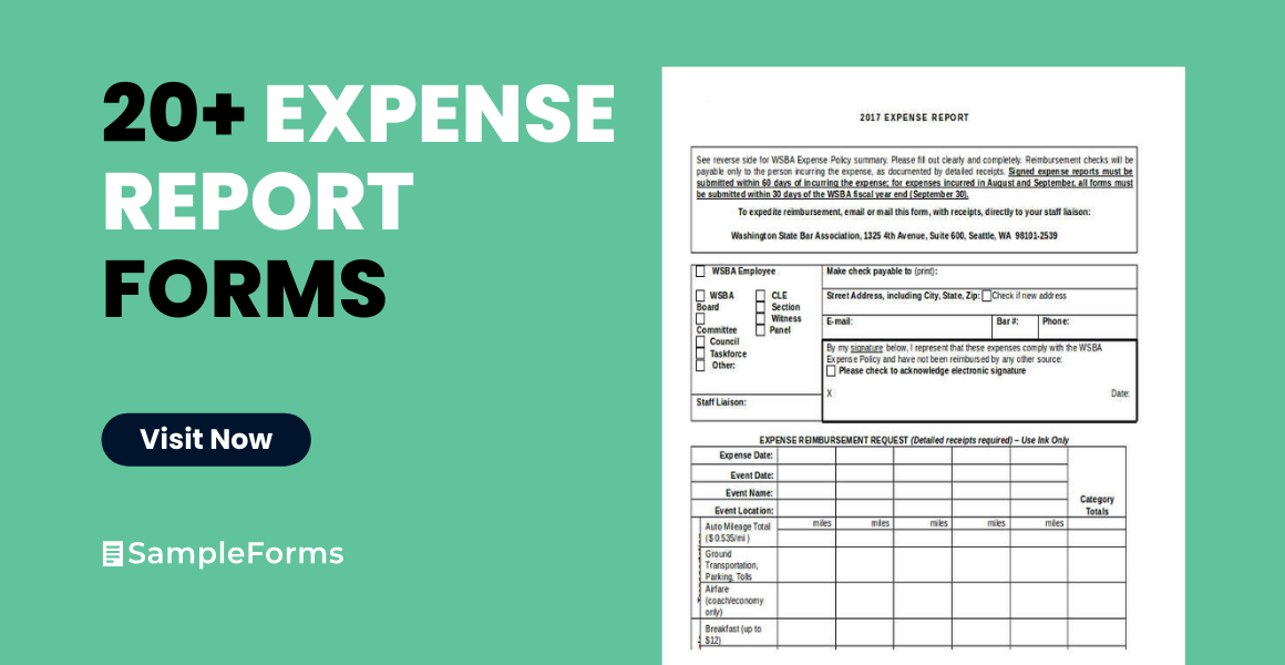 expense report form