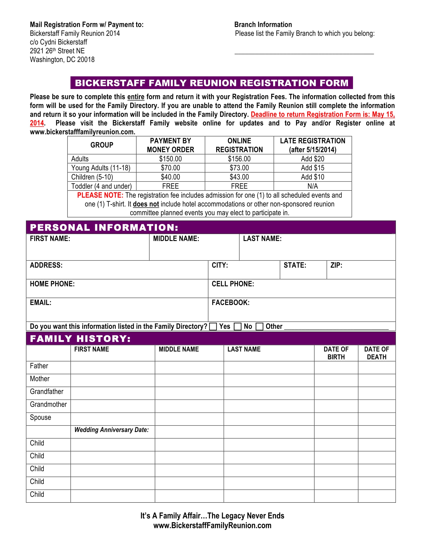 FREE 11 Registration Forms Patient Registration Form Hotel 