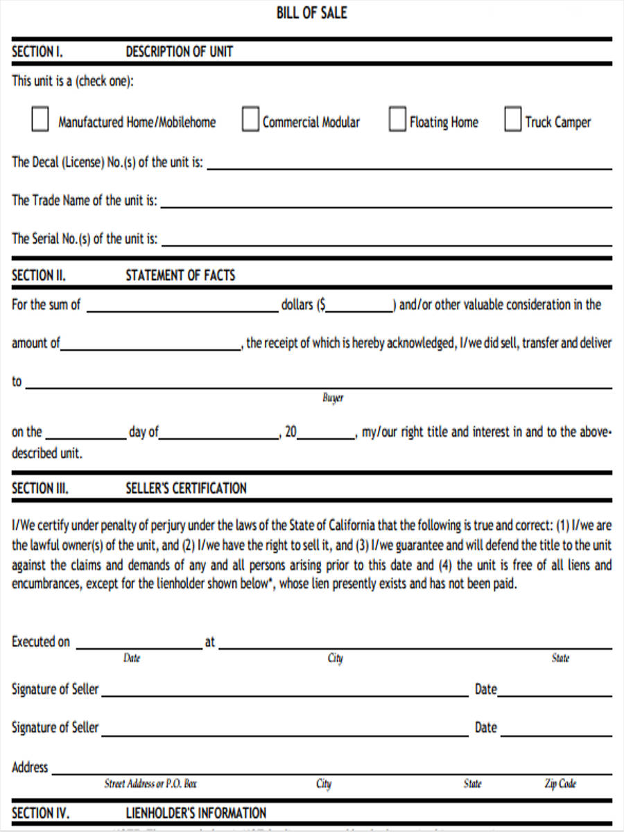 free-3-truck-bill-of-sale-forms-in-pdf