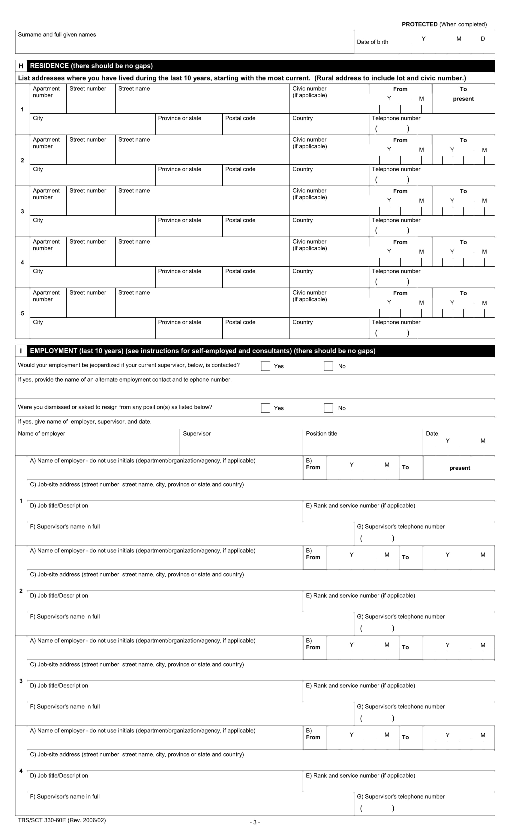 generic security clearance form sample 31