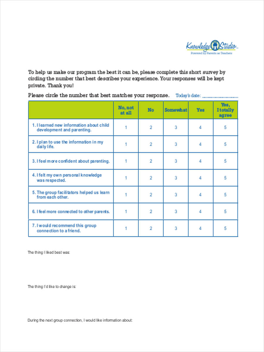 FREE 16+ Sample Training Feedback Forms in PDF Ms Word Excel