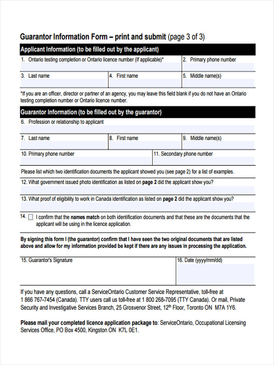 guarantor information form1