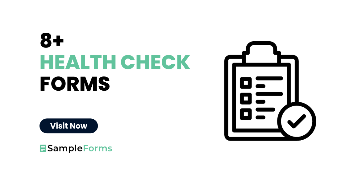 health check form