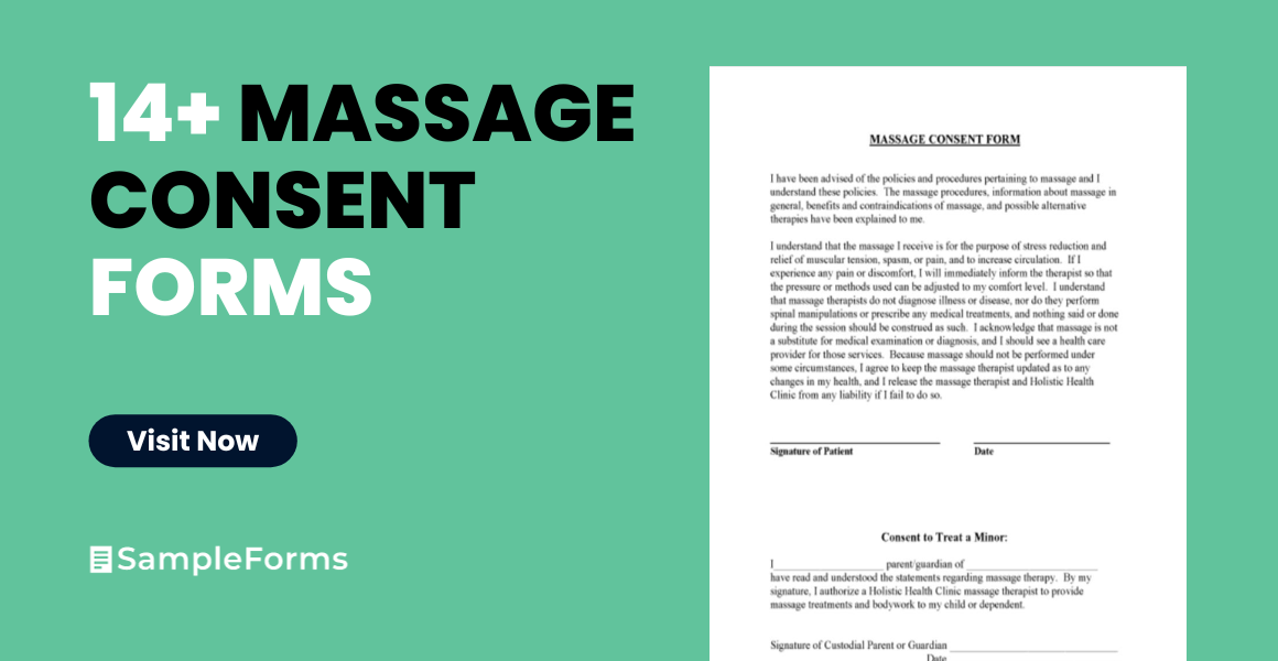 massage consent form