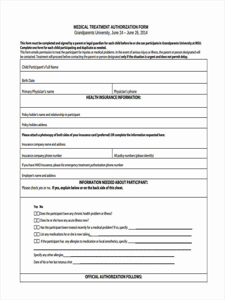 FREE 34 Consent Form Formats In PDF MS Word Excel