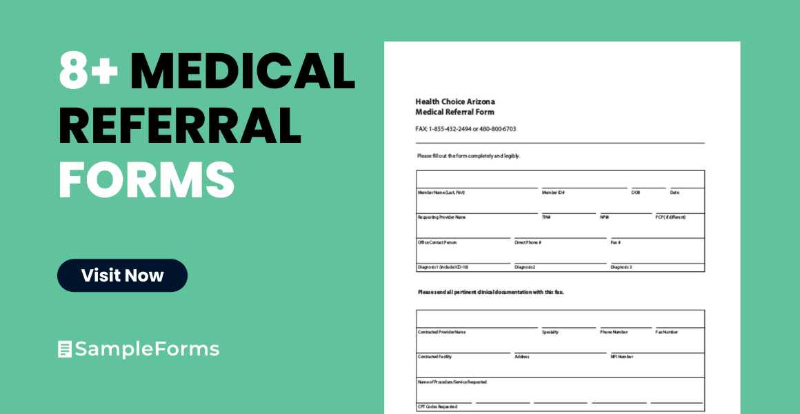 medical referrals form