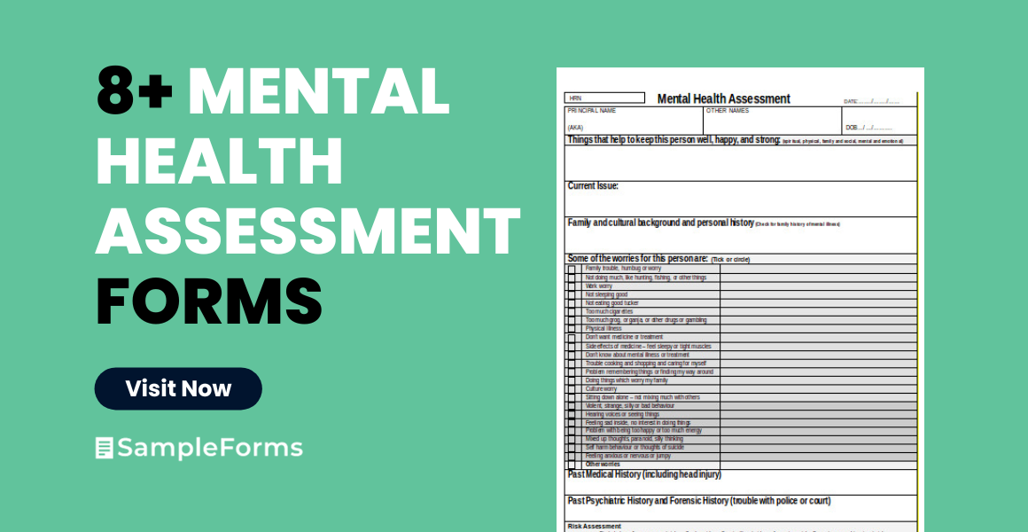 mental health assessment form