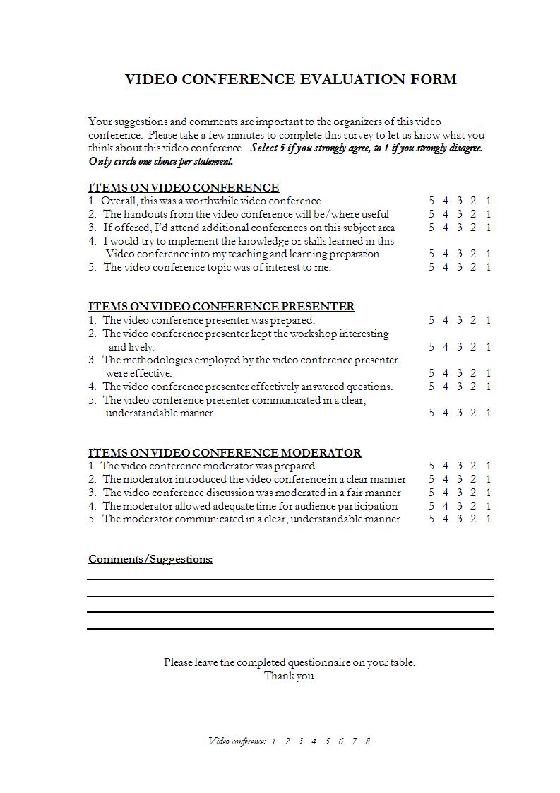 FREE 8+ Video Forms [ Consent, Evaluation, Release, Proposal ]