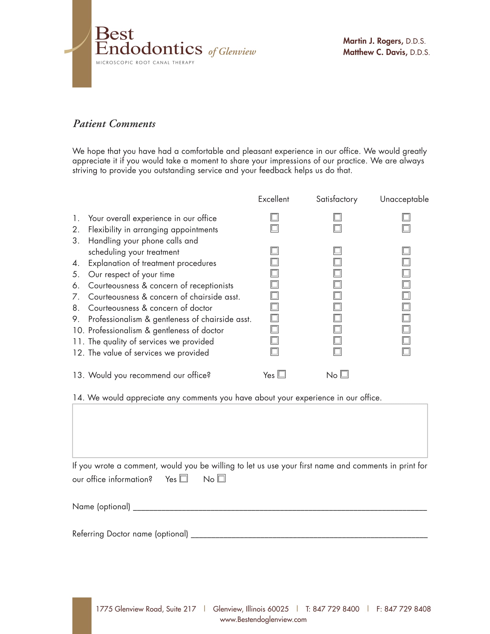 How Comment Cards Can Impact Customer Experience? [ Impact, How to ] With Regard To Comment Cards Template