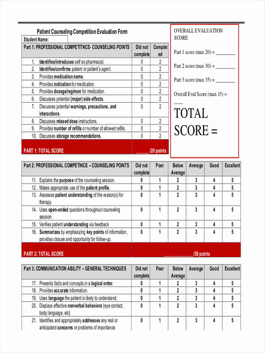 FREE 38+ Counselling Form Samples, PDF, MS Word, Google Docs