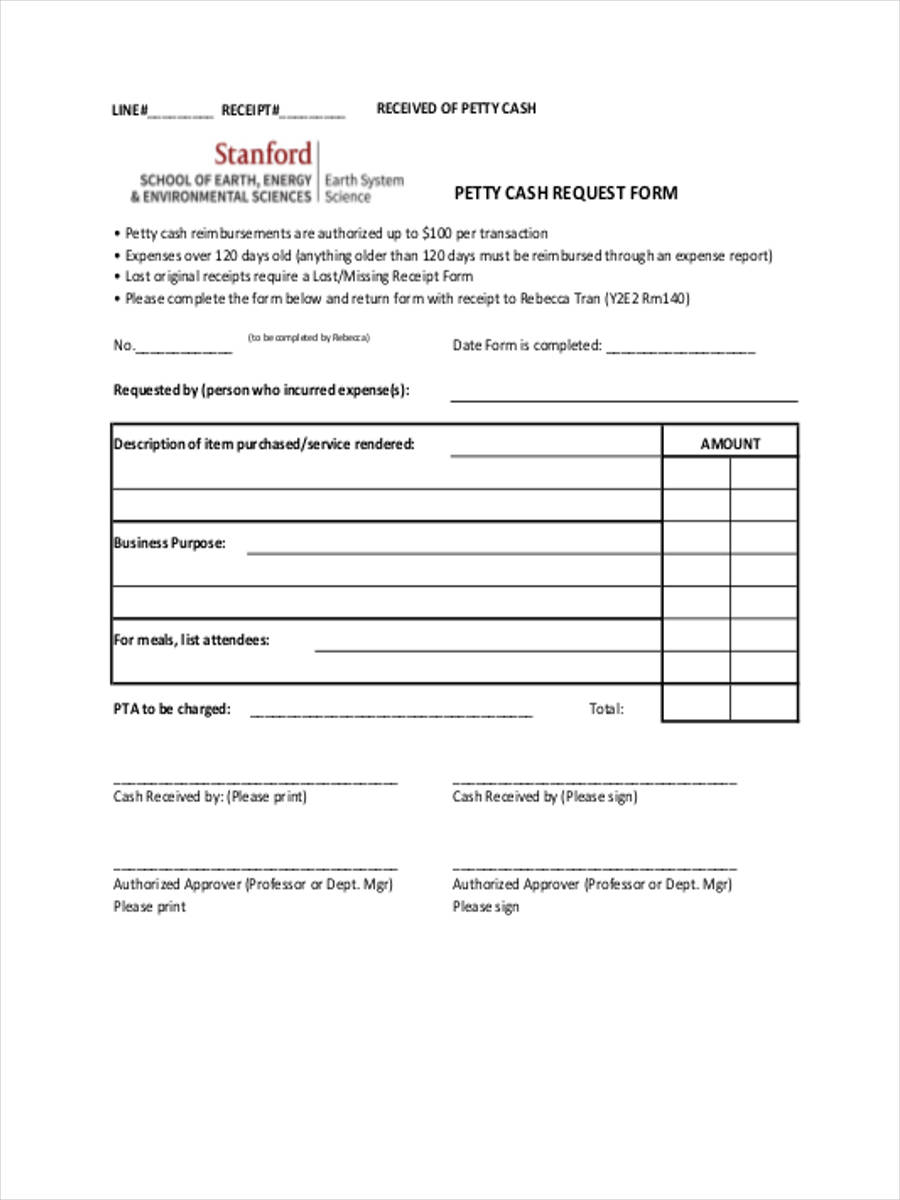 FREE 11+ Lost Receipt Form Samples, PDF, MS Word, Google Docs, Excel