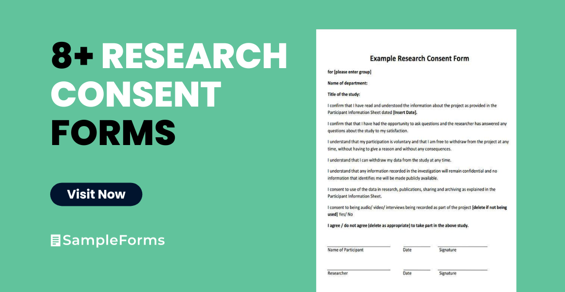 research consent form
