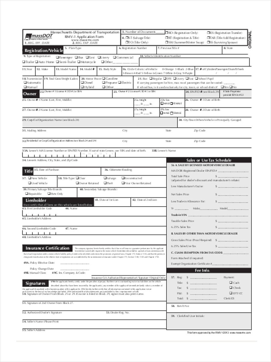 Queensland Motor Vehicle Registration Transfer Form Infoupdate