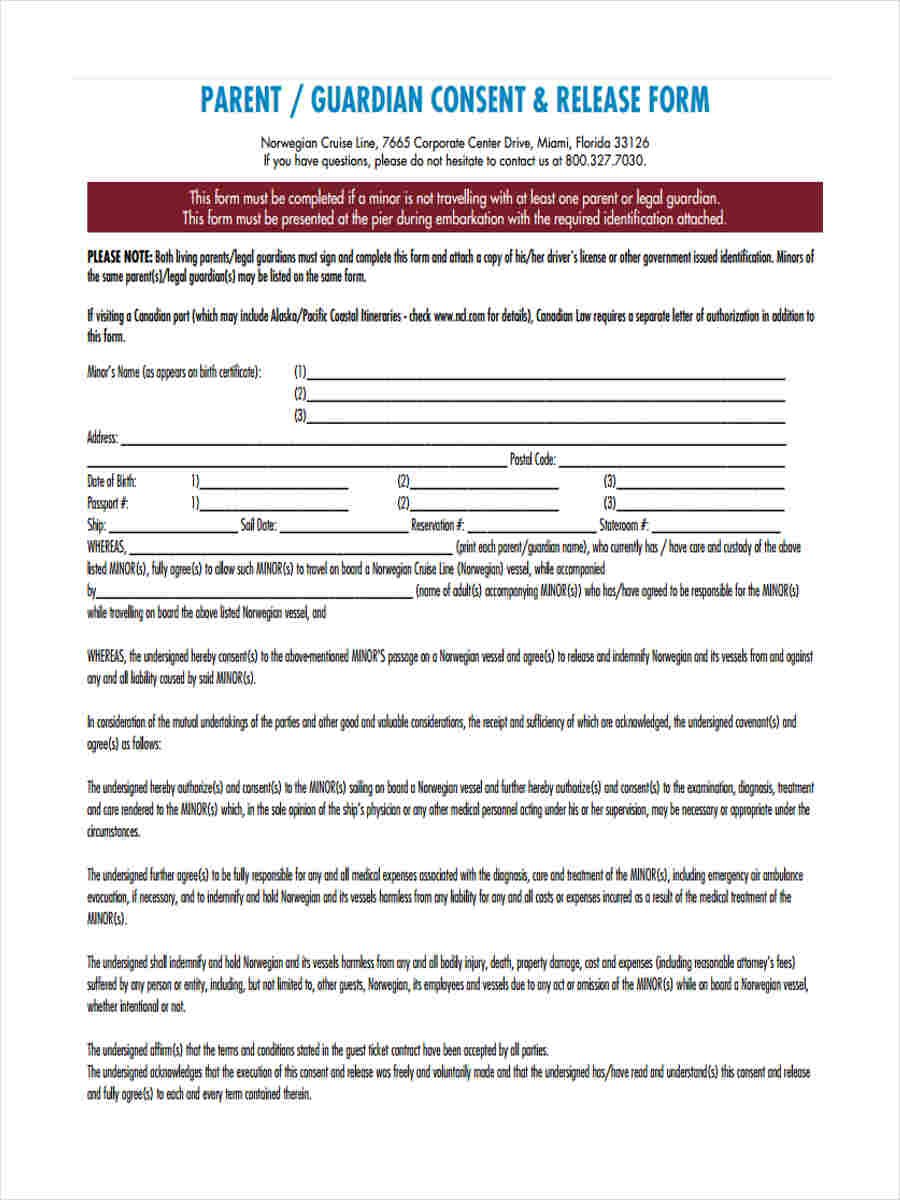 FREE 34+ Consent Form Formats in PDF | MS Word | Excel