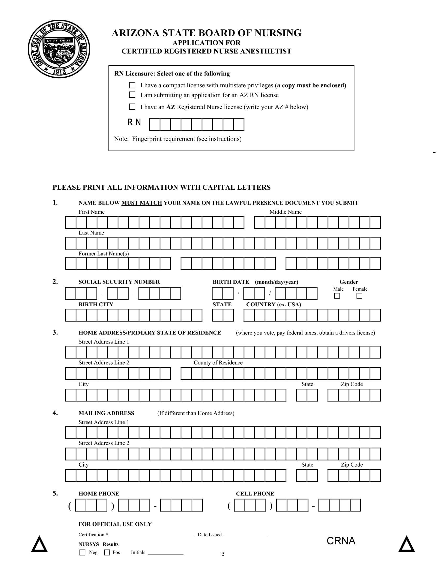 FREE 10+ Nurse Application Forms in PDF Ms Word