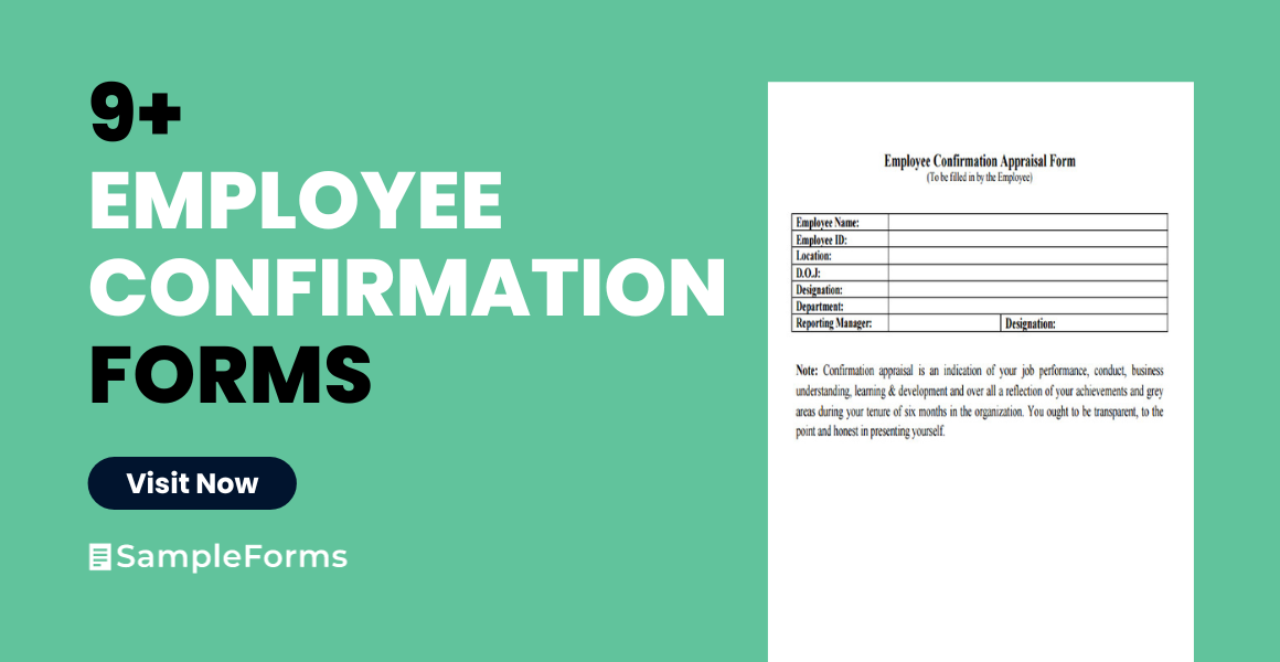 employee confirmation form