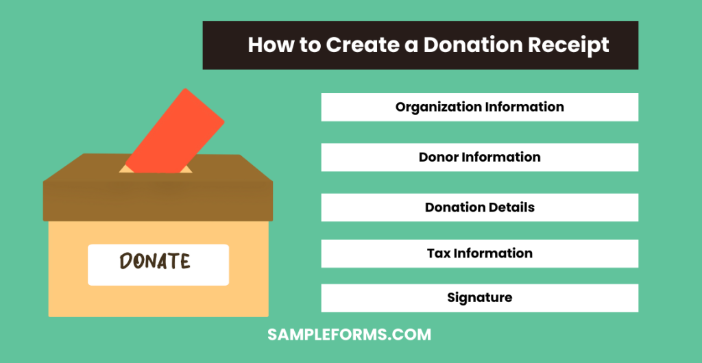 how to create a donation receipt 1024x530