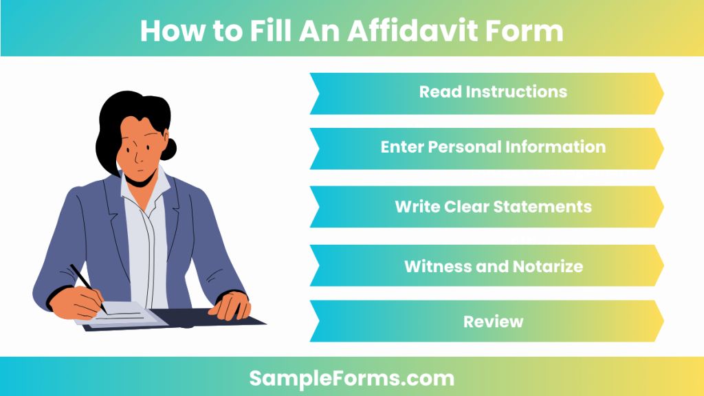 how to fill an affidavit form 1024x576