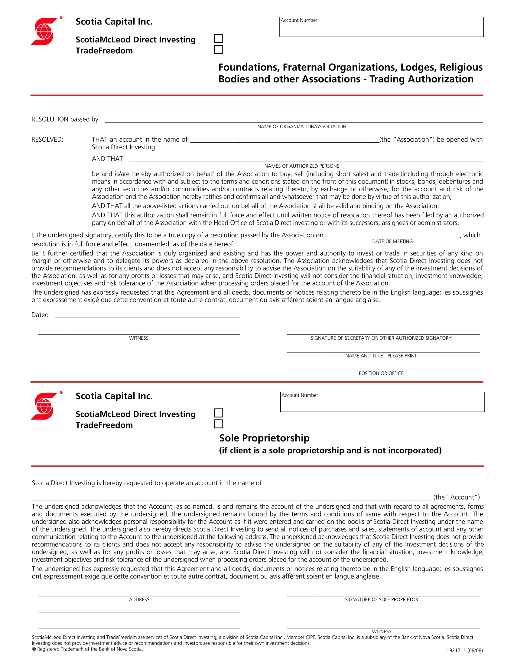 investment club partnership agreement form 6