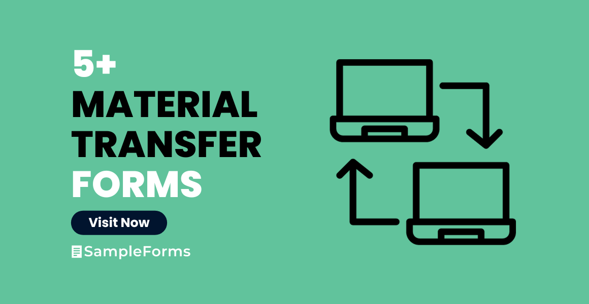 material transfer form