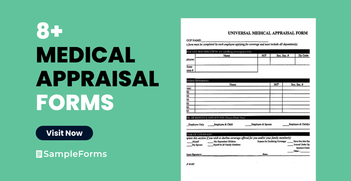 medical appraisal form