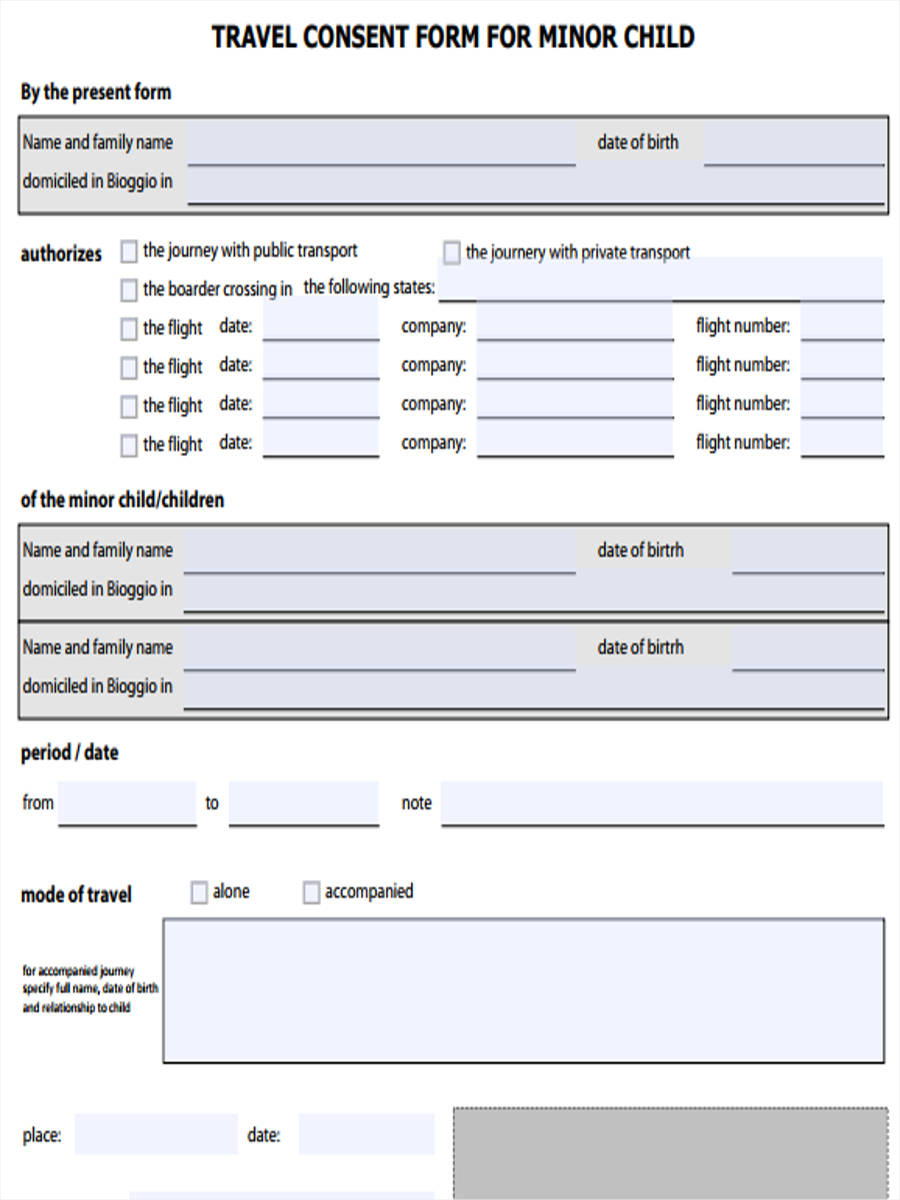 travel document for child born in uk