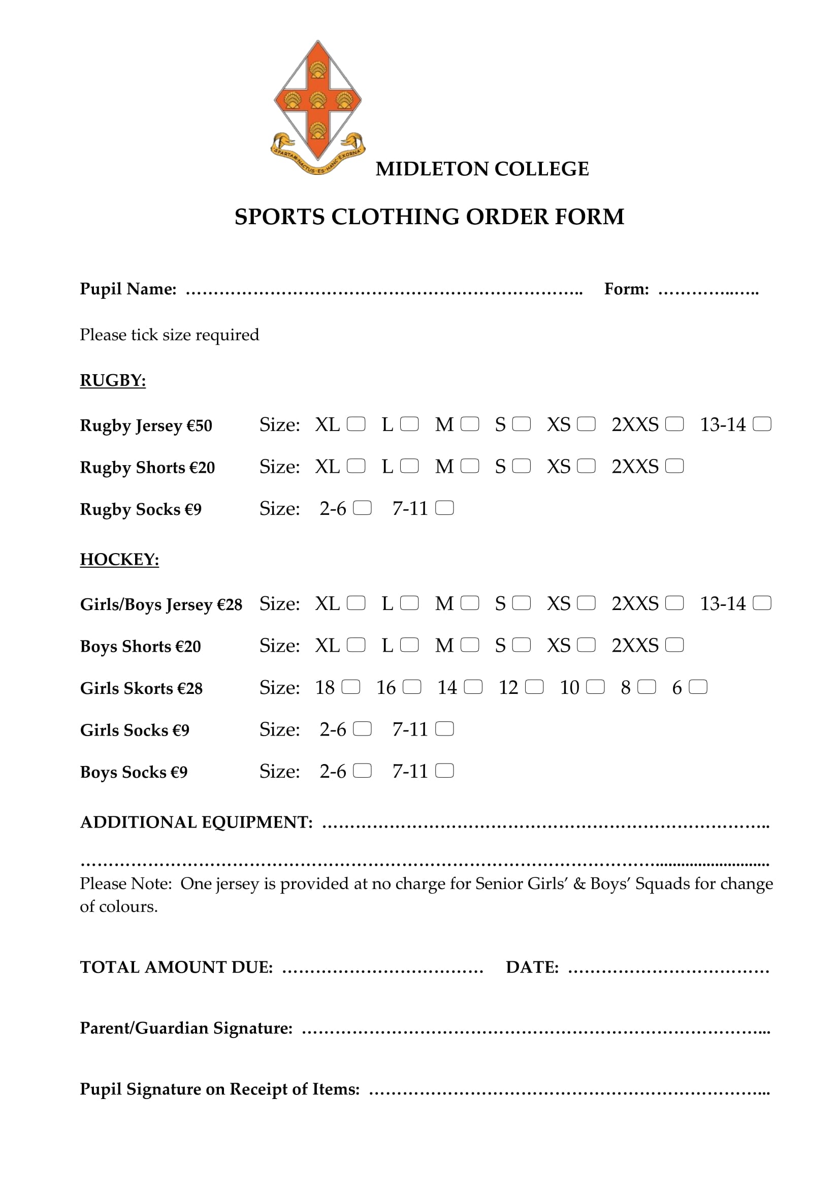 Advantages of Using Clothing Order Forms [ With Samples ]