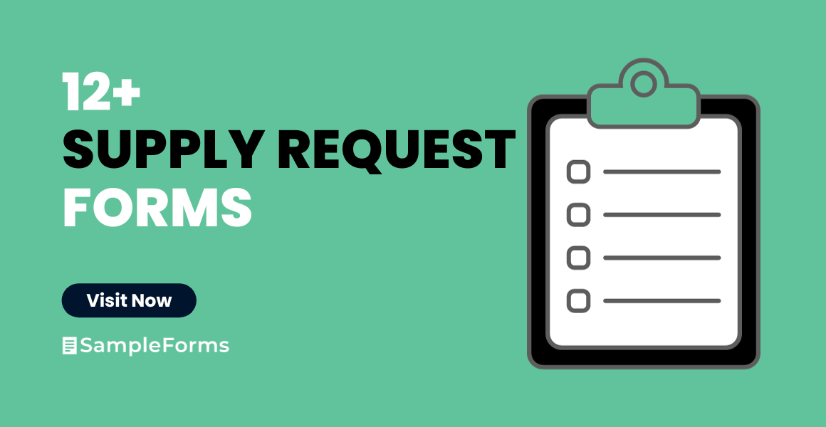 supply request form