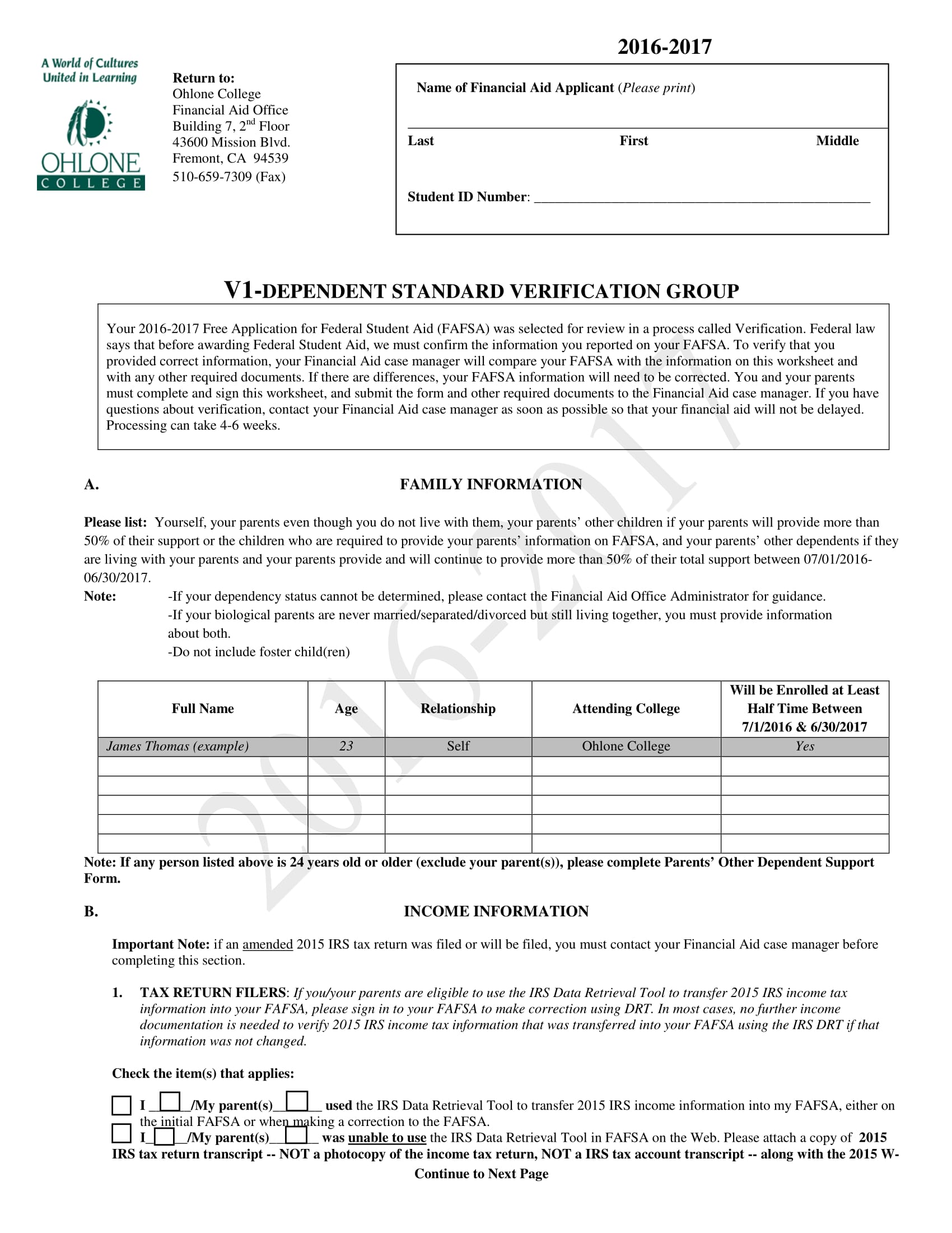 How To Fill Out A Dependent Verification Form Usages Purpose Steps 