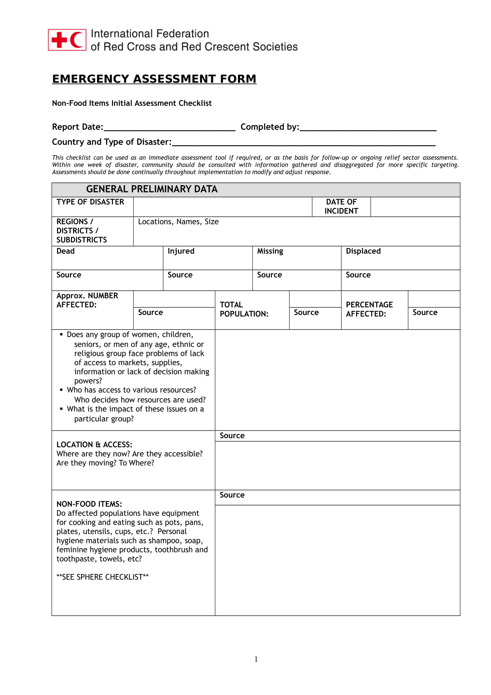 FREE 29+ Needs Assessment Forms in MS Word | PDF | Excel