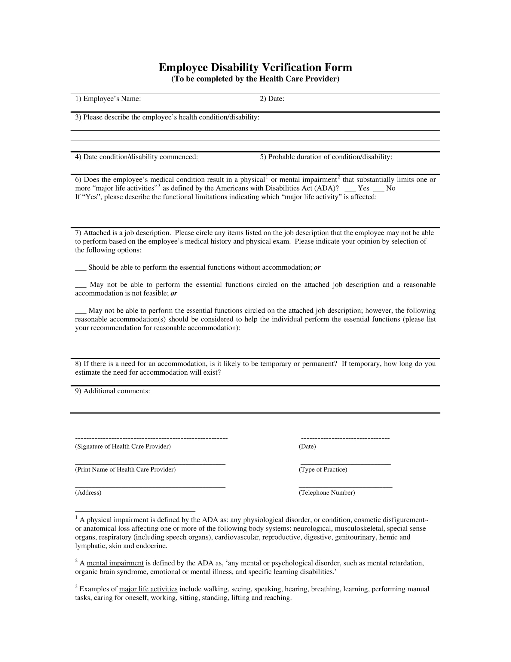 What Is a Disability Verification? [ Definition, Importance, Uses