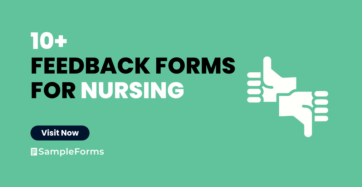 feedback forms for nursing form