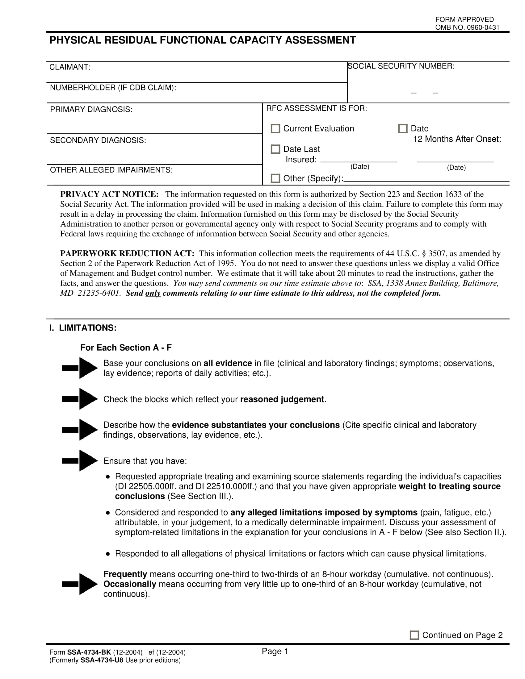FREE 11+ Capacity Assessment Forms in PDF Excel