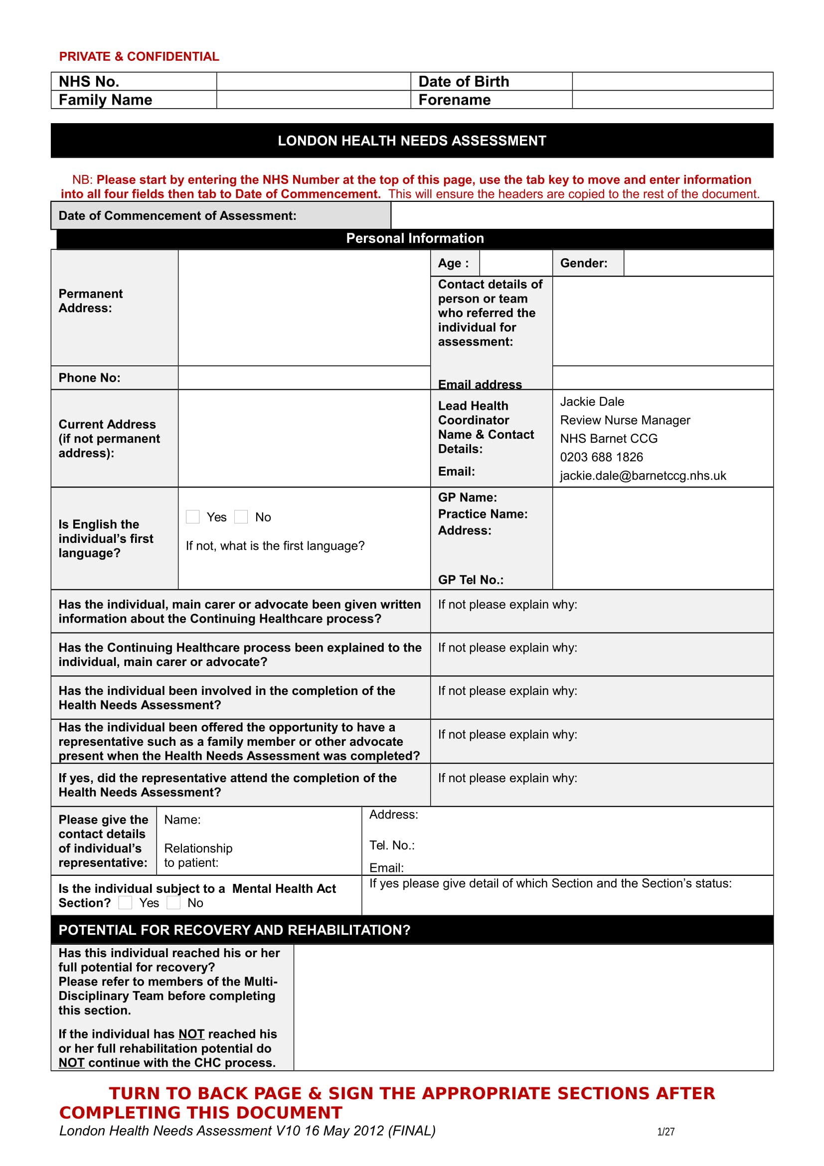 Free 29 Needs Assessment Forms In Ms Word Pdf Excel Rezfoods Resep 8834