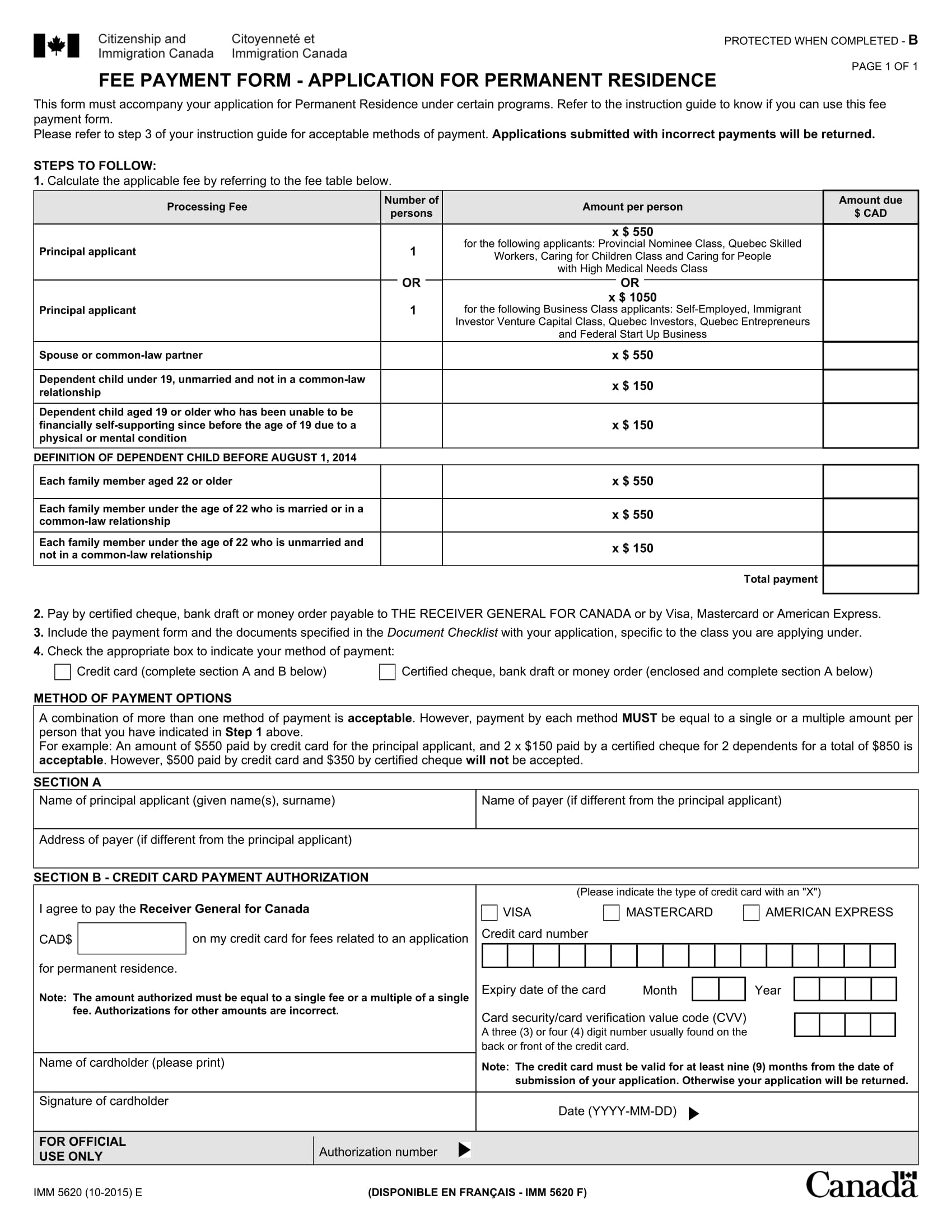 application-for-payment-template