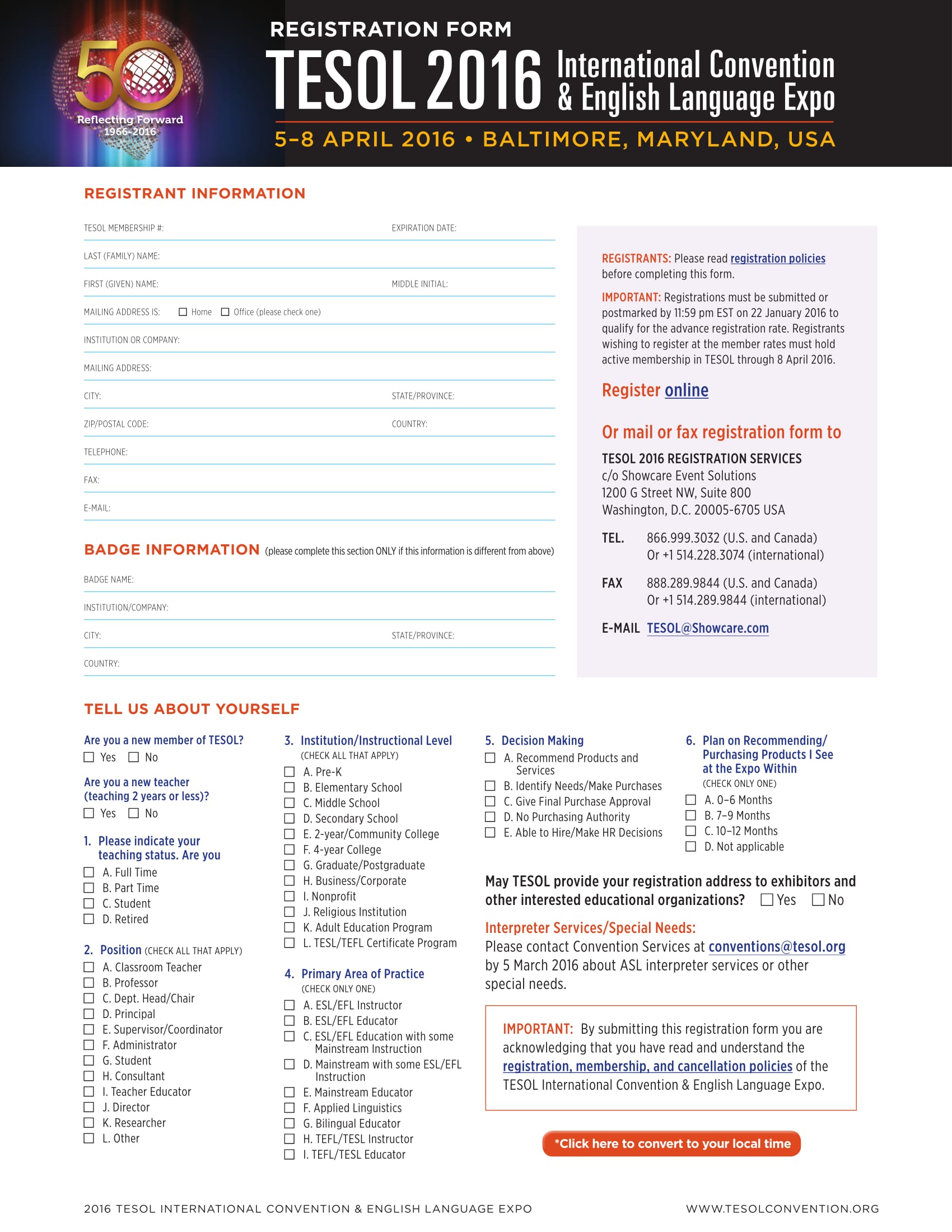 international convention event registration form 1