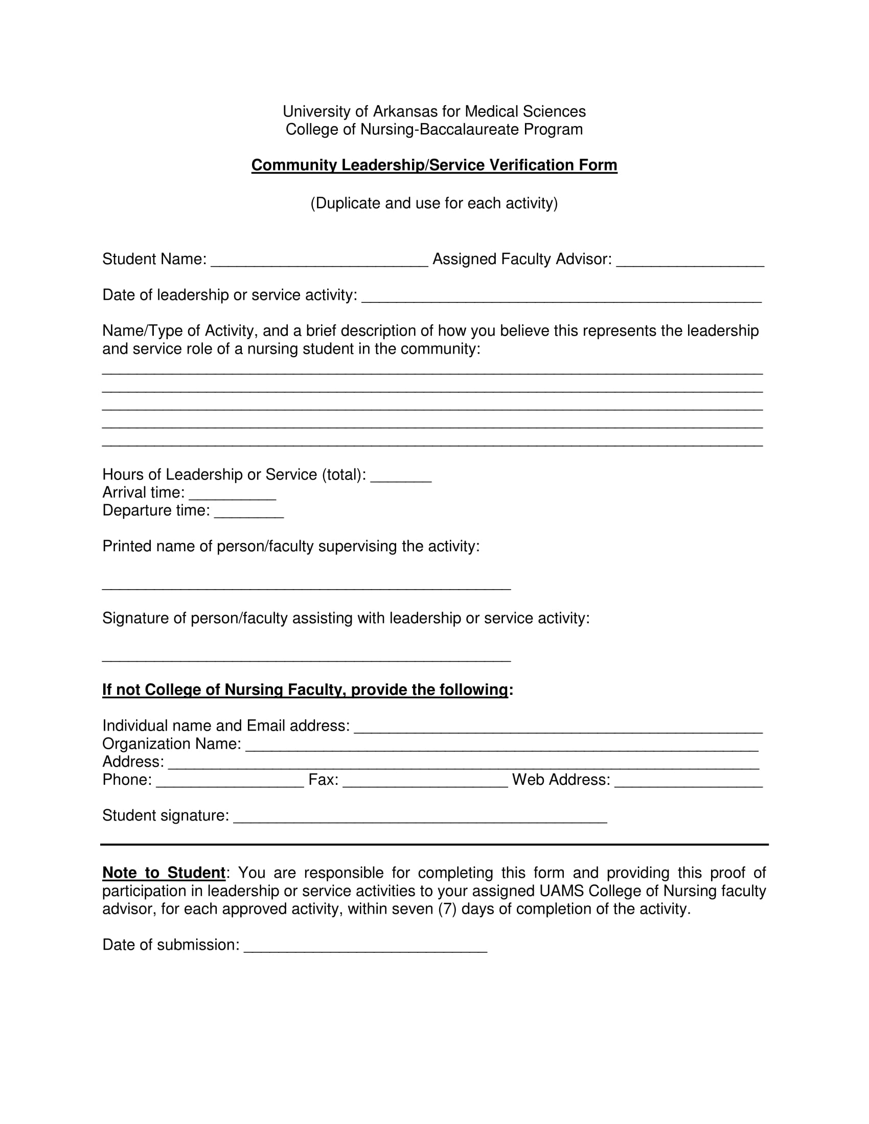 What Is a Service Verification Form? [ Uses, Samples ]