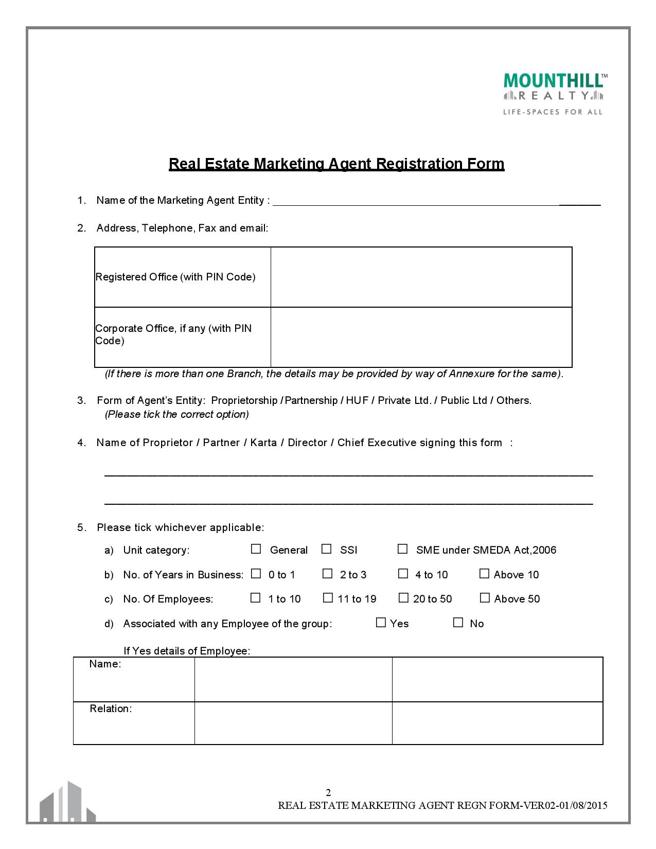 real estate agent evaluation form page 002