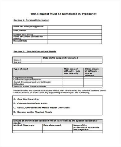 training needs assessment request form 390
